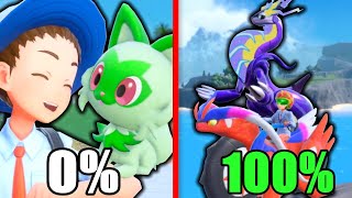 I 100%'d Pokemon Scarlet and Violet, Here's What Happened