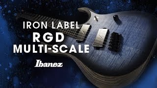 Video thumbnail for Ibanez Iron Label RGD Multi Scale - RGDIM6FM featuring Yusuke Hiraga by Ibanez Guitars