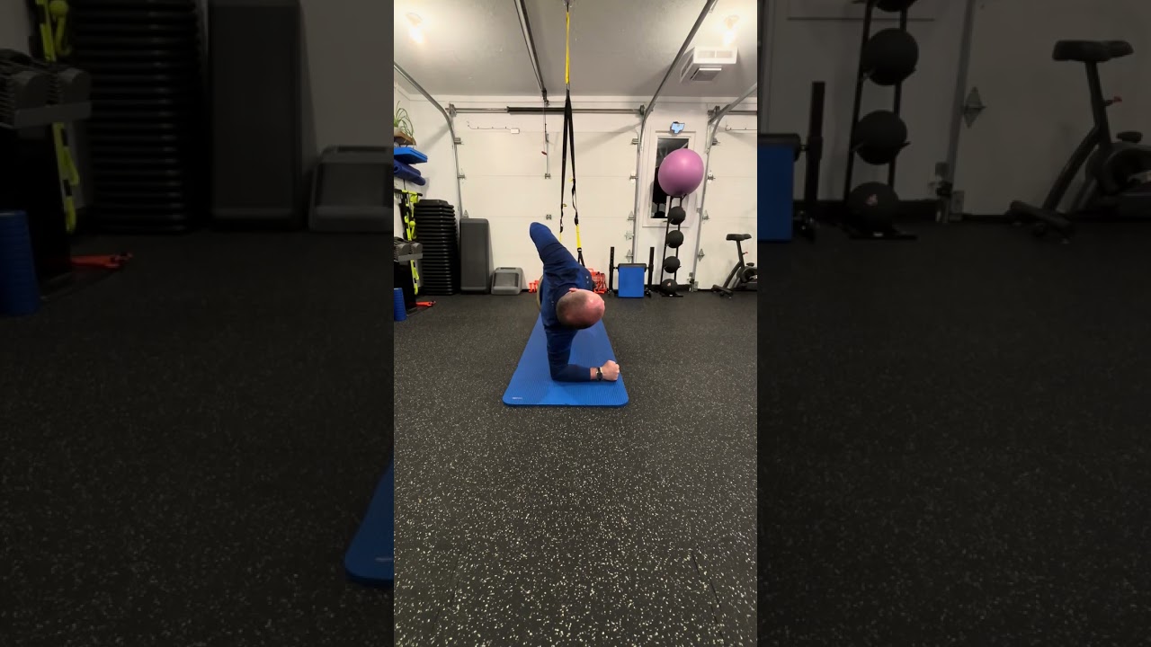 9. Level 2 Suspension Side Plank (Side View)