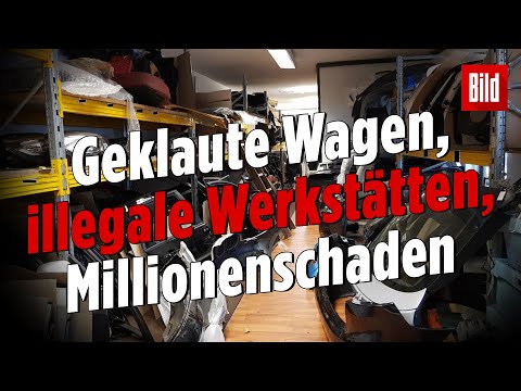 Libanesen-Clan aus Düsseldorf hat Luxusautos ausgeschlachtet