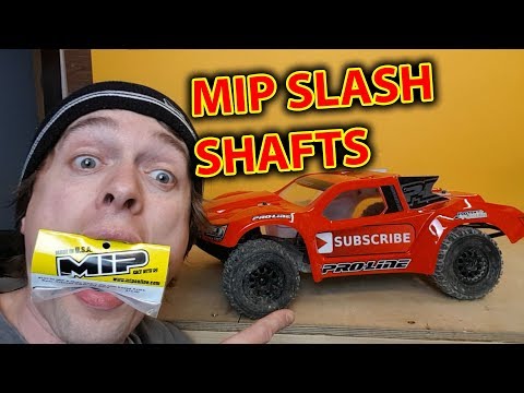 MIP Shafts for Traxxas Slash 4x4 - They look EPIC!!
