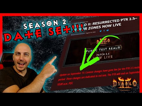 Season 2 Date, New Item that Breaks ANY Immunity, New 2.5 Patch Update - Diablo 2 Resurrected