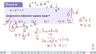 Eğitim Vadisi AYT Matematik 9.Föy Üstel ve Logaritmik Fonksiyonlar 1 Konu Anlatım Videoları