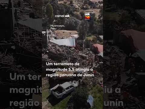 Imagens mostram casas destruídas e igreja histórica desmoronando após terremoto no Peru