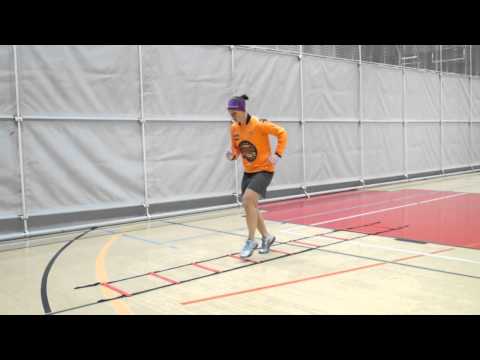 1 jalka joka väliin