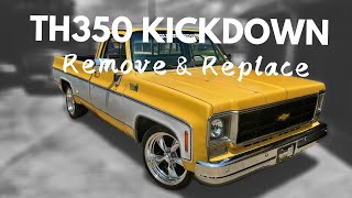 Replacing Seized TH350 Kickdown Cable