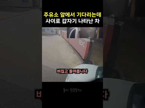 대형화물차 사각지대로에 끼어든 BMW 차주