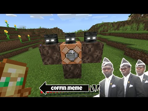 Coffin Meme but It's CURSED Part 16 - Minecraft