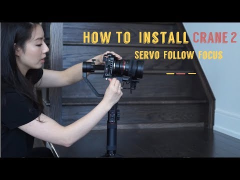 Super Simple Servo Follow Focus Installation Tutorial｜ZHIYUN Crane 2