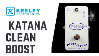 Video thumbnail for Keeley Katana - Clean Boost | Demo Video (Complete Test) John Mayer Guitar Pedals 🎸 by Alberto Martinez Del Rio Guitar