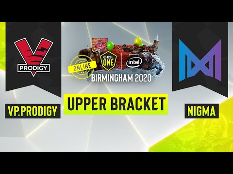 Dota2 - VP.Prodigy vs. Team Nigma - Game 2 - ESL One Birmingham 2020 - Upper Bracket - EU