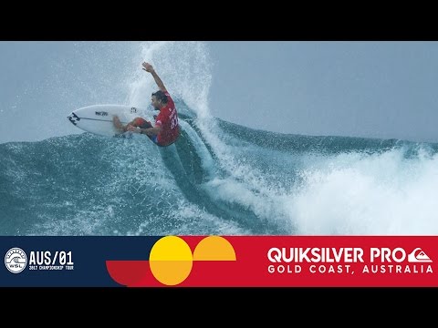 Joel Parkinson's Near Perfect Wave in Round Three - Quiksilver Gold Coast 2017