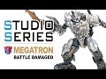 KL變形金剛玩具分享396 Studio Series 31 BATTLE DAMAGED MEGATRON 電影工作室 戰損密卡�