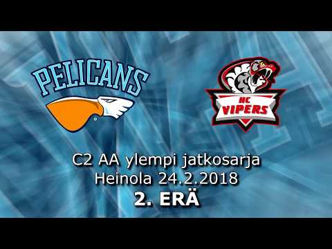La 24.2.2018 Pelicans C2 Akatemia - Vipers, erä 2