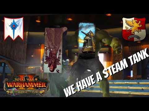 Alith Anar 'I Have An Army'. Markus 'We Have A TANK' Empire Vs High Elves Total War Warhammer 2 MP