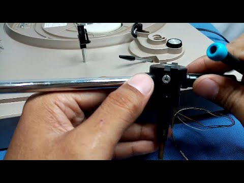 How to repair a tonearm of MARANTZ 6025 (Serial# 200) || Stiff and Auto Stop Problem