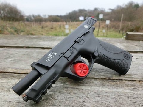 Umarex M\u0026P 40 BB pistol test \u0026 review
