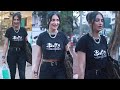 Actress Shruti Haasan Spotted At Foodhall In Khar