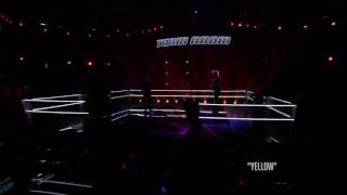 Ethan Butler Vs Matt McAndrew - Yellow | The Battle | The Voice 2014