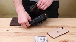 Сумка чоловіча 14518 Vintage чорна