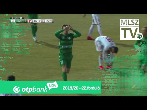 Kulcsár Dávid gólja a Paksi FC – DVSC mérkőzésen