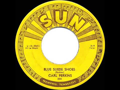 1956 HITS ARCHIVE: Blue Suede Shoes - Carl Perkins (a #1 record)