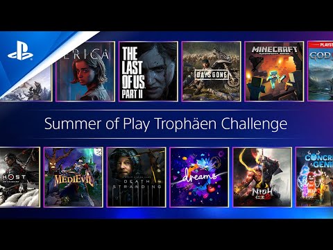 Macht mit bei der Summer of Play Trophäen Challenge