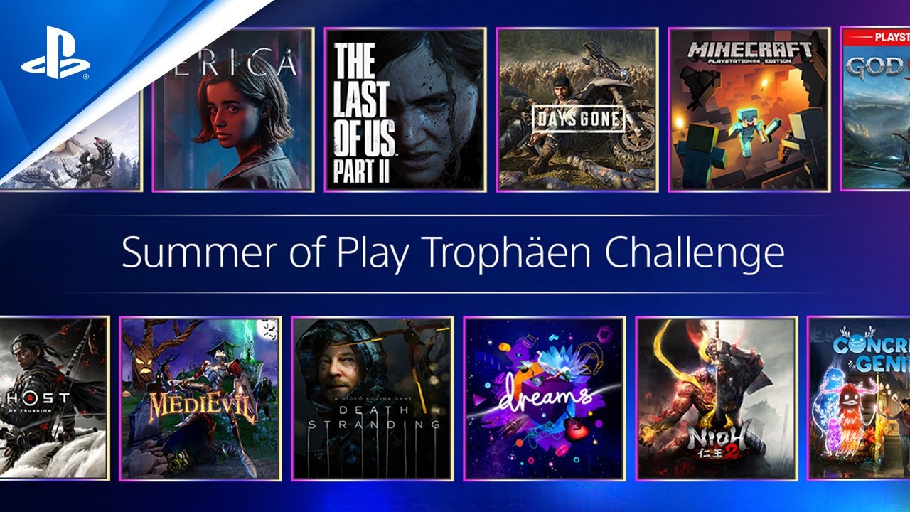 Macht mit bei der Summer of Play Trophäen Challenge