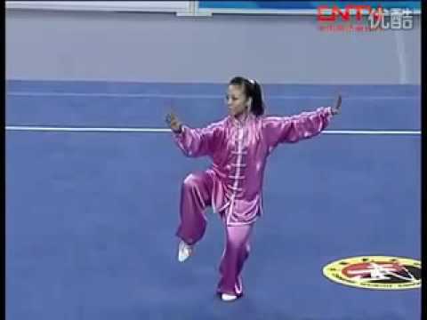 2010 ASIAN GAMES  WUSHU Taolu TaijiQuan performed by MIYAOKA AI  Japan    YouTube