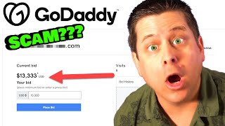 Domain Scam On Godaddy Auctions - This Is Crazy!