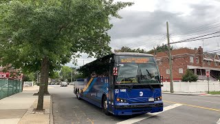 MTA Bus: 2020-2022 Prevost X3-45 #1400 on the BxM10