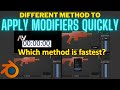 The Quickest Methods To Apply Modifiers In Blender