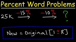 Download lagu Percent Word Problems Sales Tax Discount Finding T... mp3