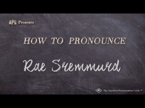 How to Pronounce Rae Sremmurd (Real Life Examples!)