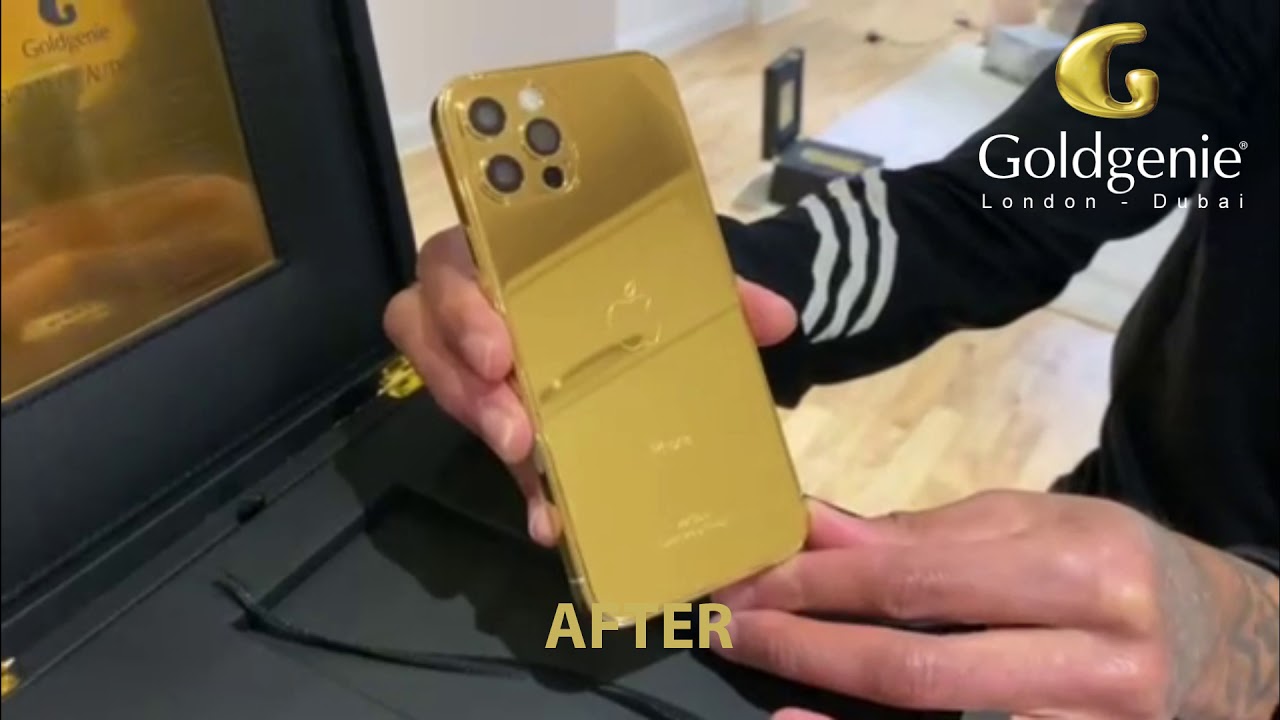 Engraved iPhones | Personalising Your Device | Goldgenie | Video