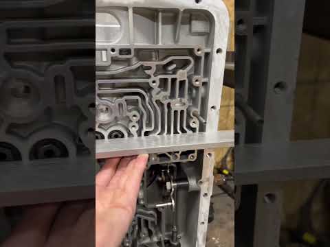 E4OD and 4R100 center support to case spacer prevents case warping. #ford #diesel #trucks #tips