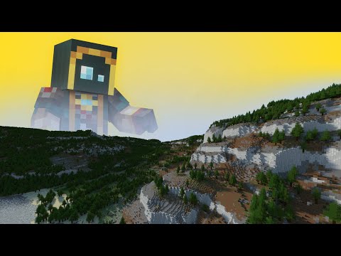 McMeddon - 🌍 How Minecraft Looks With Realistic Terrain - Walkthrough - Custom Map Creation - Rocky Forest