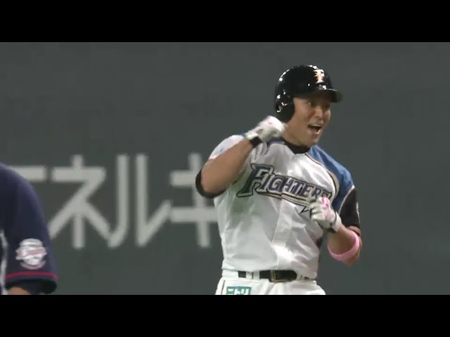 【7回裏】「4番に代打」の執念実った!! ファイターズ・田中賢 同点タイムリー!! 2016/6/27 F-L