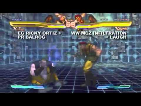 EVO 2012 Grand Finals: Ricky Ortiz+PR Balrog vs Infiltration+Laugh
