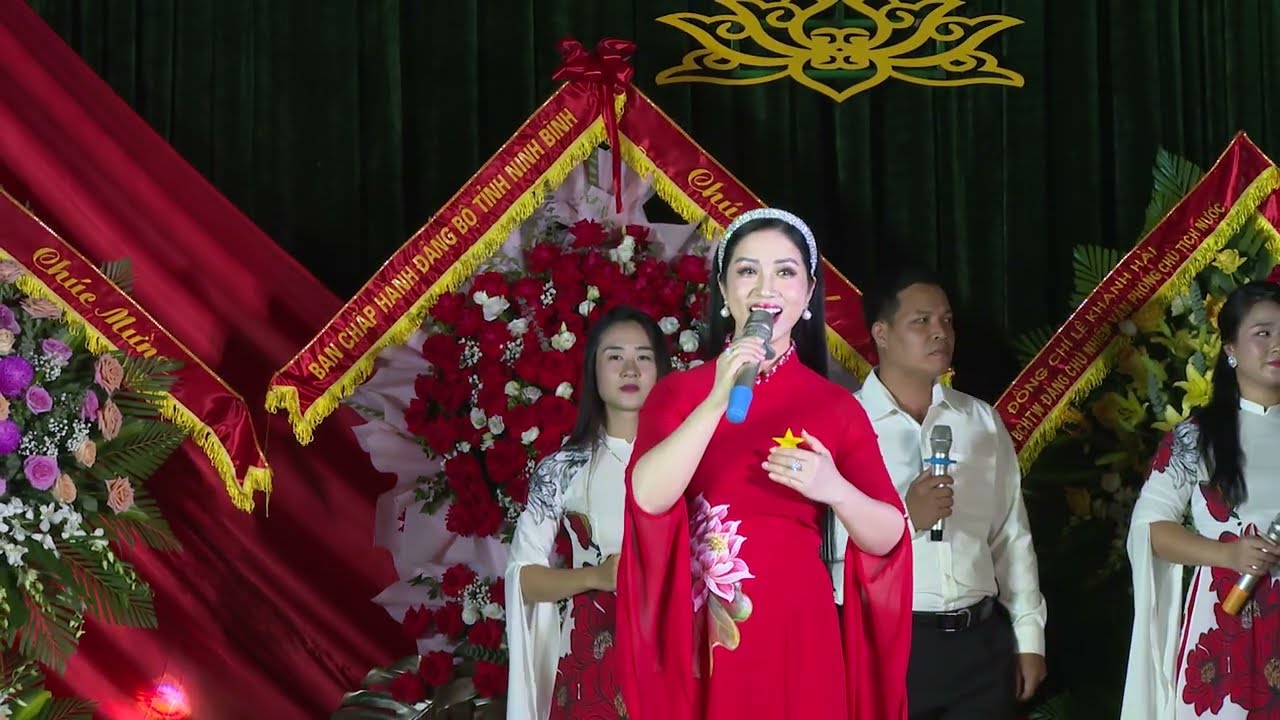 Chương trình nghệ thuật đặc sắc chào mừng Đại hội đại biểu Đảng bộ xã Vụ bản lần thứ nhất, nhiệm kỳ 2025 - 2030