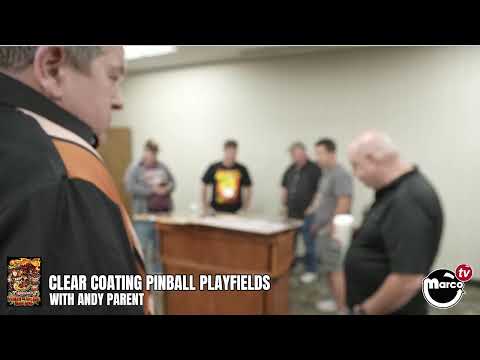 CLEPIN 2023: Clear-coating Pinball Playfields
