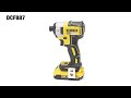 Smūginis suktuvas DeWalt DCF887N; 18 V (Be akumuliatoriaus ir pakrovėjo)