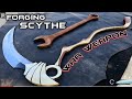 Forging war scythe out of rusty wrench