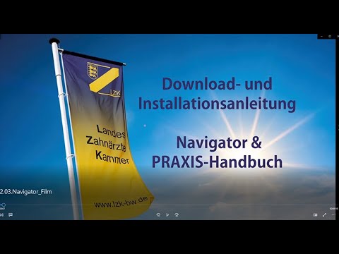 Download- und Installationsanleitung: Navigator & PRAXIS-Handbuch der LZK BW