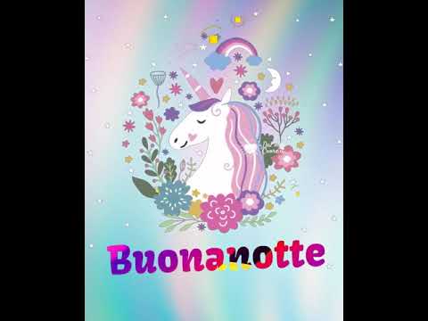 Buonanotte GIF e Video con Unicorno
