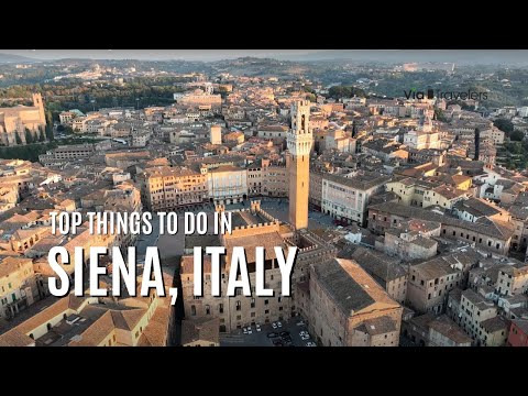 Top 10 Things to Do in Siena, Italy - Travel Guide [4K HD]