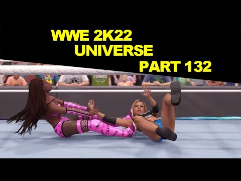 WWE 2K22 Universe Naomi vs Stacy Keibler Part 132