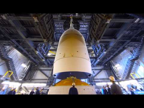 Orion Mated to the Delta IV Rocket