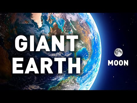 What If Earth Suddenly Grew 100 Times