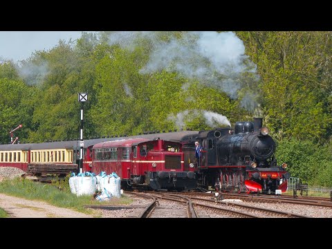 Museumsbahn ZLSM - Simpelveld- Schin op Geul mit Dampflok SJ E² 1040